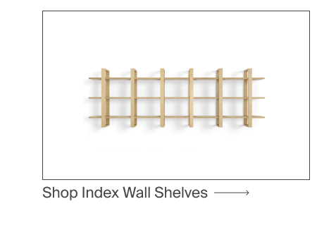 Index Wall Shelf, Set of 3