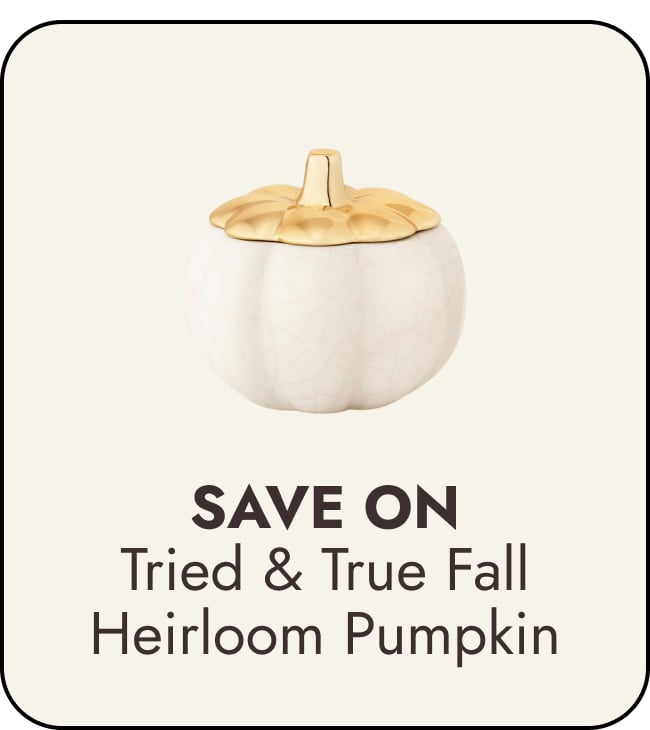 Tried & True Fall Heirloom Pumpkin Candle
