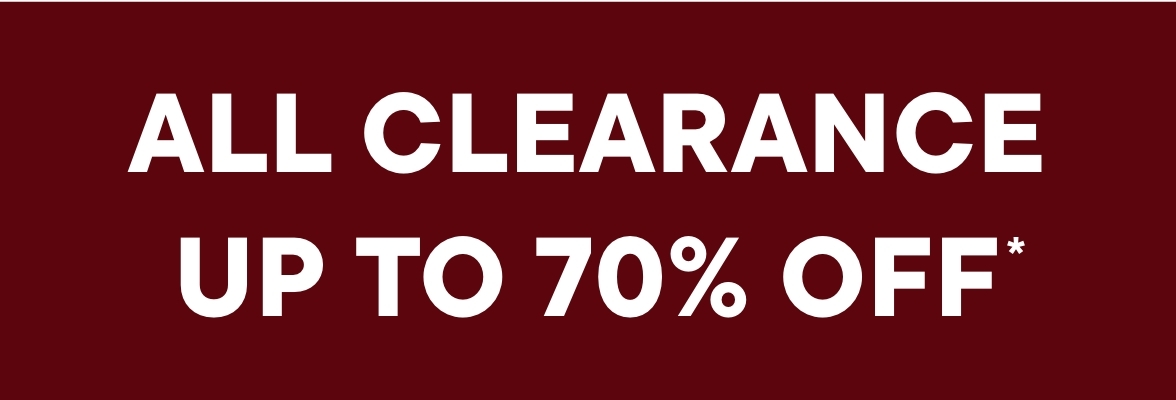 Up to 70% off Clearance