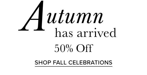 Shop Fall Celebrations