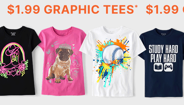 $1.99 Graphic Tees