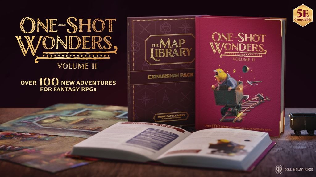 One-Shot Wonders 2: New Adventures for 5E