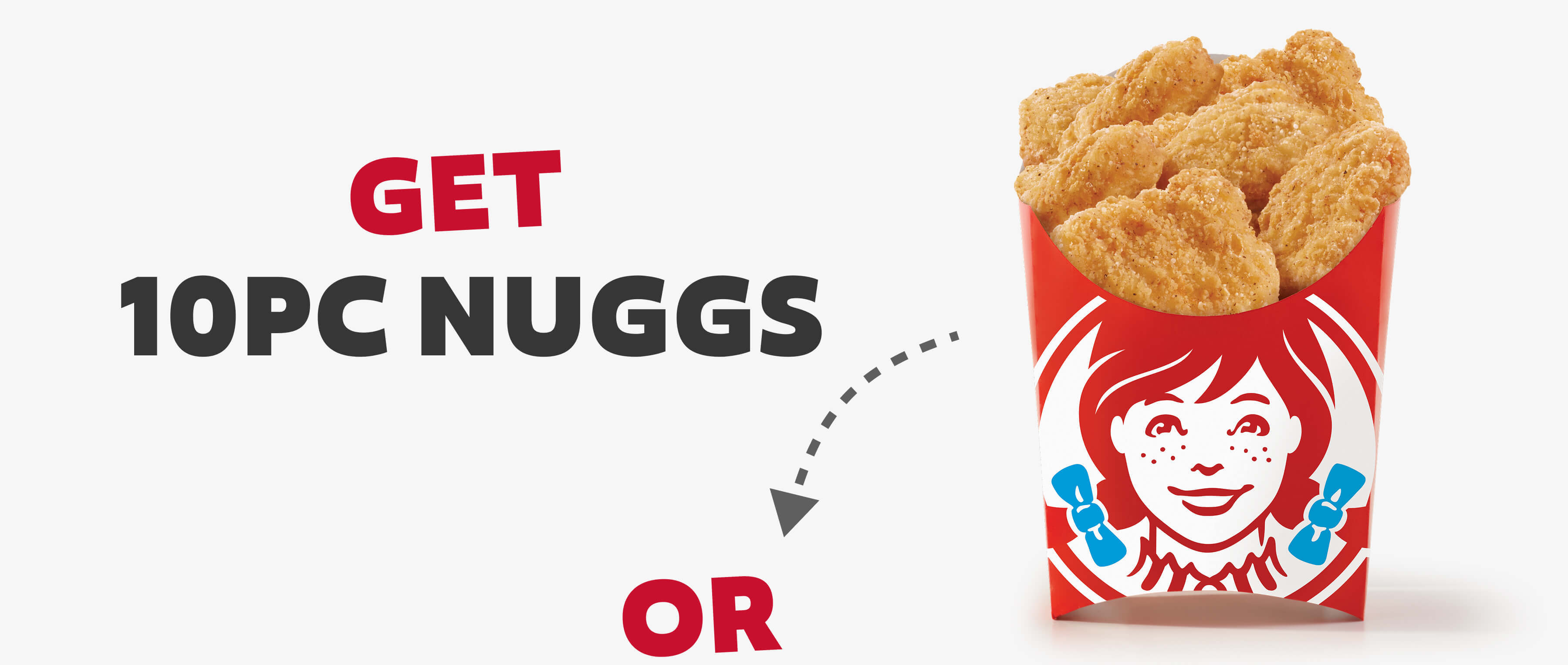 get 10pc nuggs or