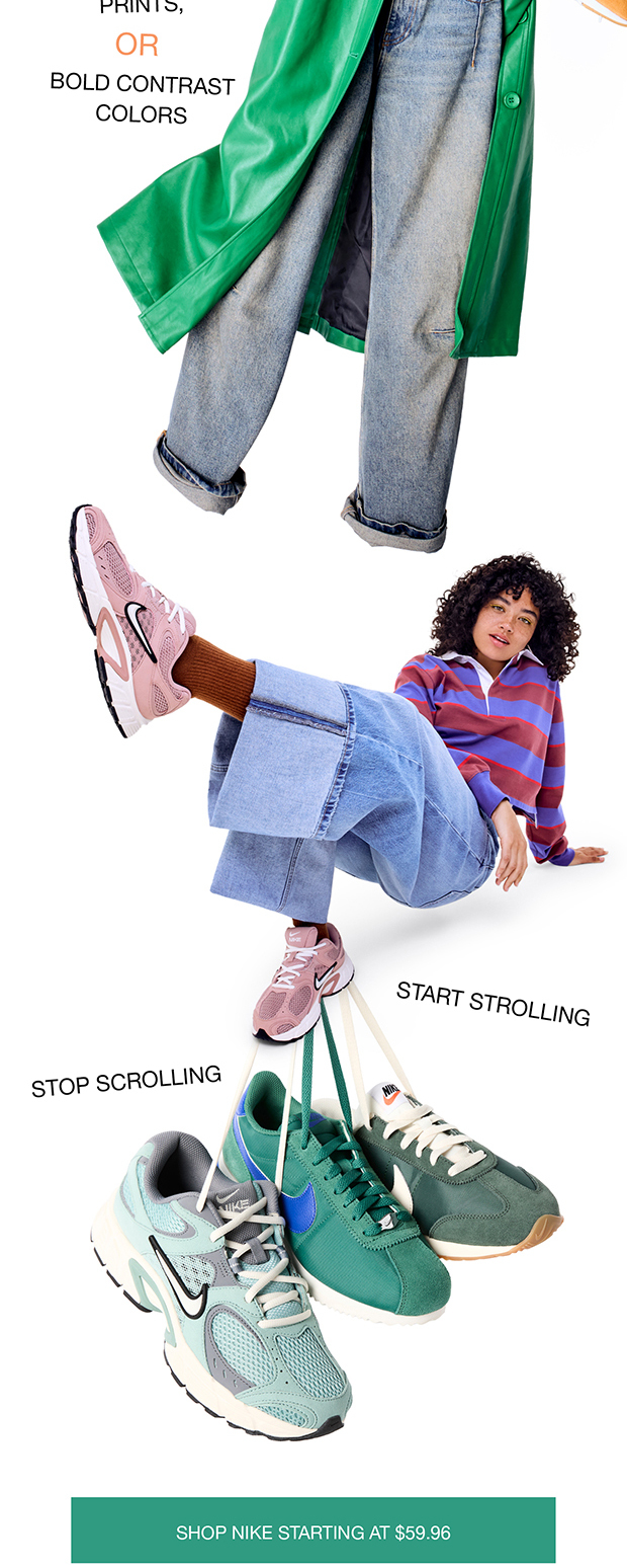 Shop Nike starting at $59.96