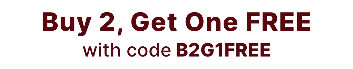 Accessories Buy 2, Get 1 Free with code B2G1FREE