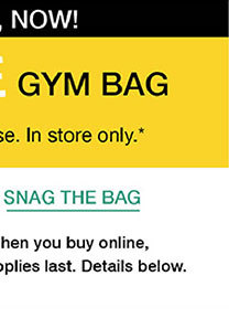 SNAG THE BAG