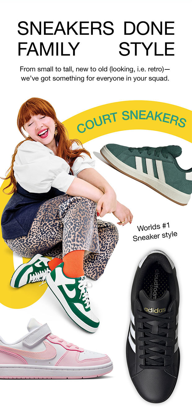 SNEAKERS DONE FAMILY STYLE