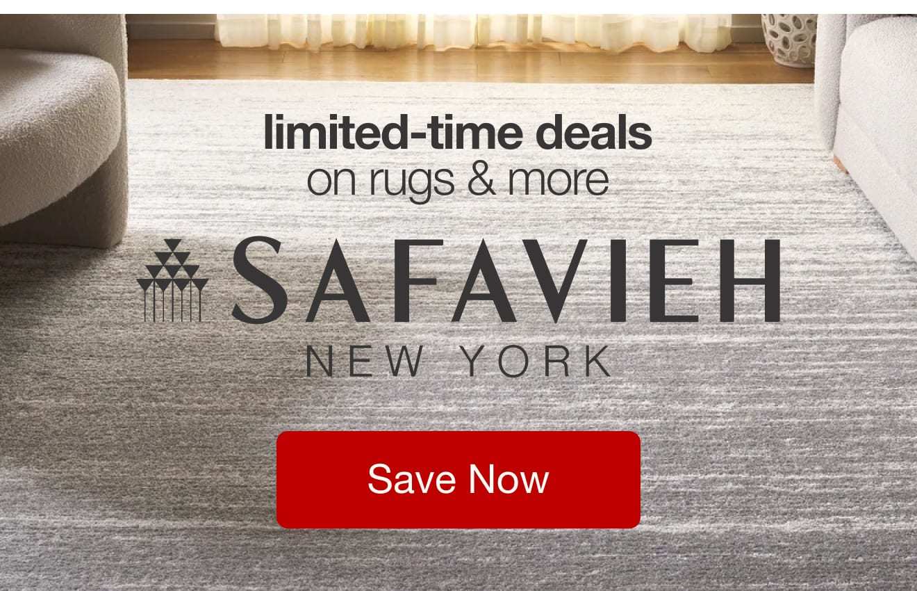 SAFAVIEH's vast selection of trendy rugs, furniture, and home décor, so you can decorate beautifully with confidence.