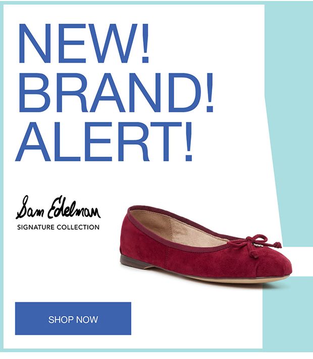 New! Brand! Alert! | Shop Now