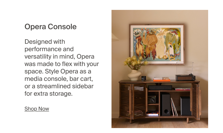 Opera Tall Media Console