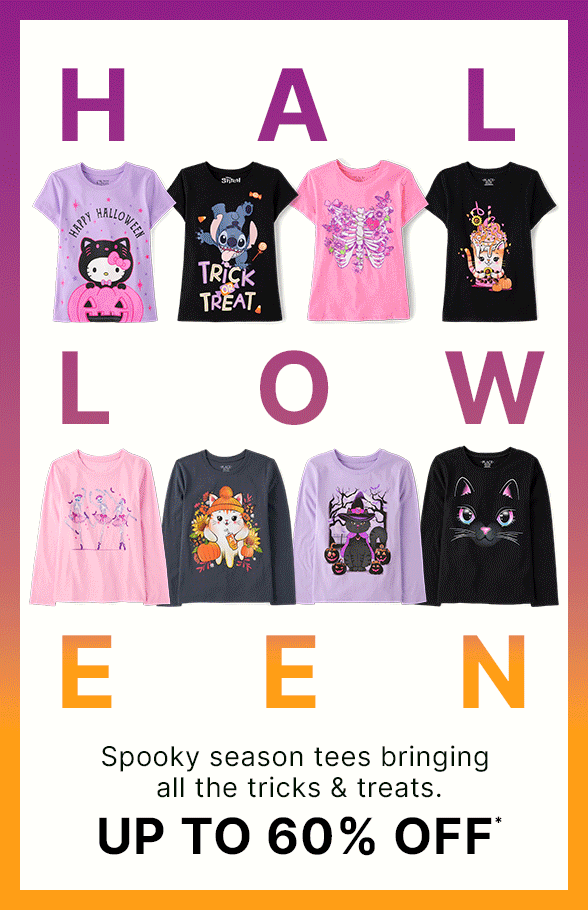 Up to 60% off Halloween