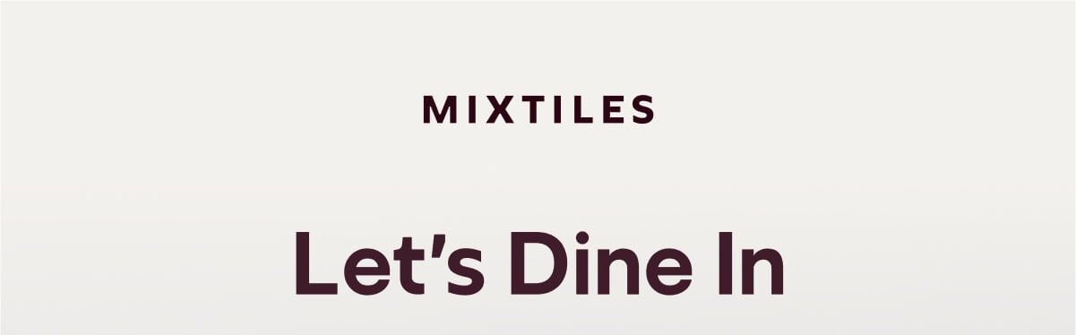 [MIXTILES] Warm up your dining room with photo tiles of your favorite people. | ORDER NOW