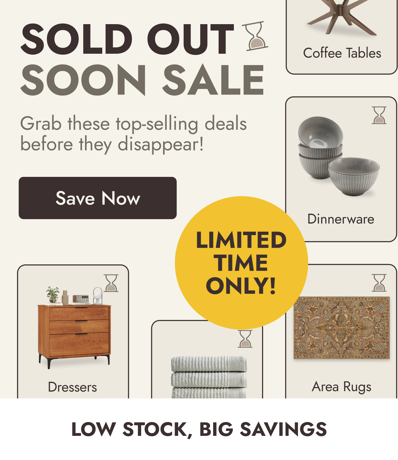 Sold Out Soon Sale