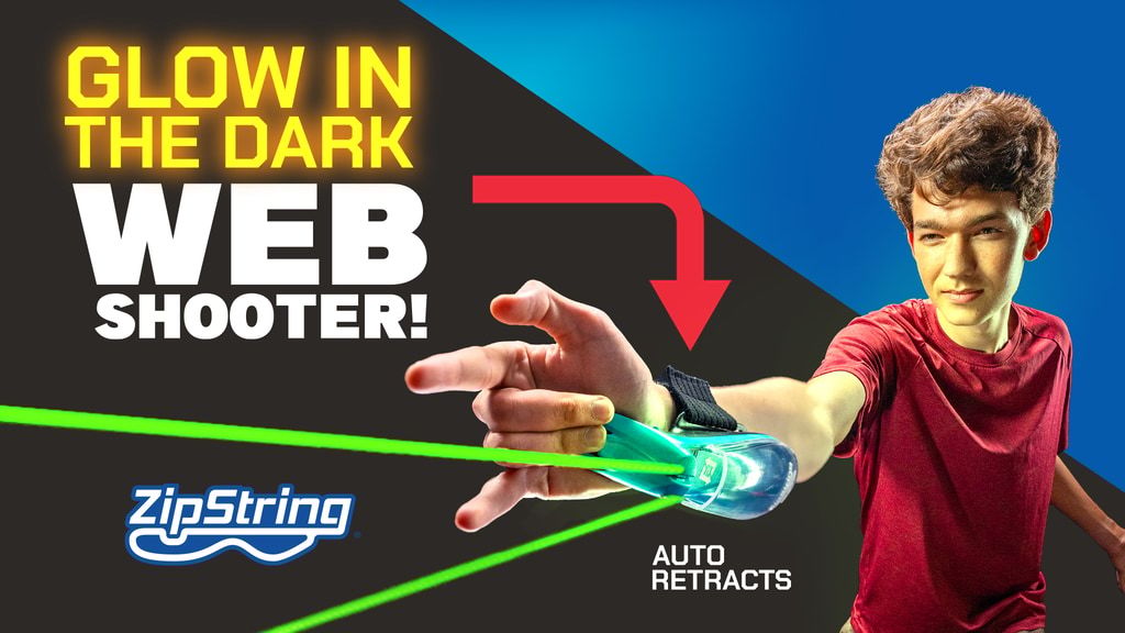ZipString Aracna: Glow-in-the-Dark Webshooter
