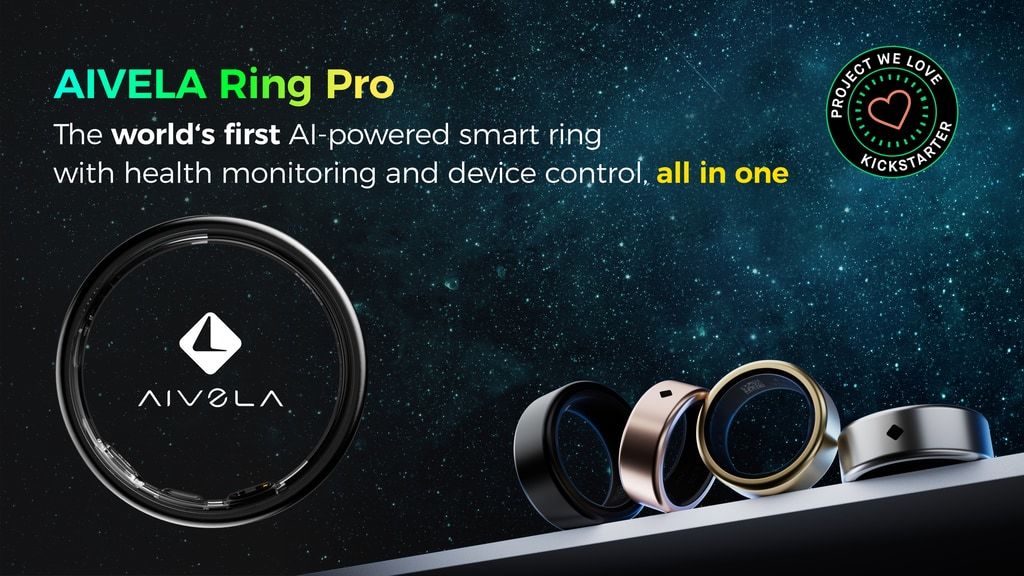 AIVELA Ring Pro: All-in-One Smart Ring to Master Your Day