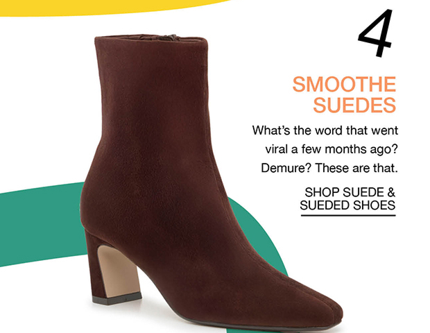 Shop Suede & Sueded Shoes