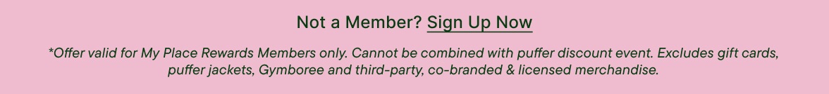 Not a Member? Sign up Now