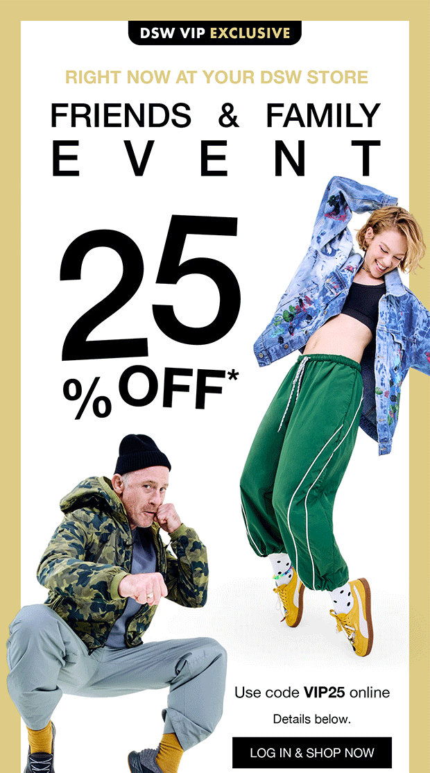 LOG IN & SHOP NOW
