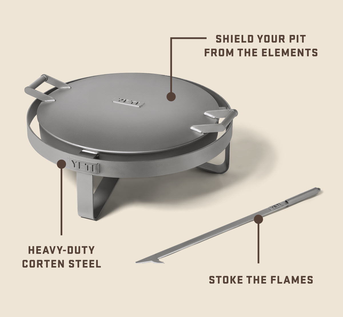 The YETI™ Fire Pit