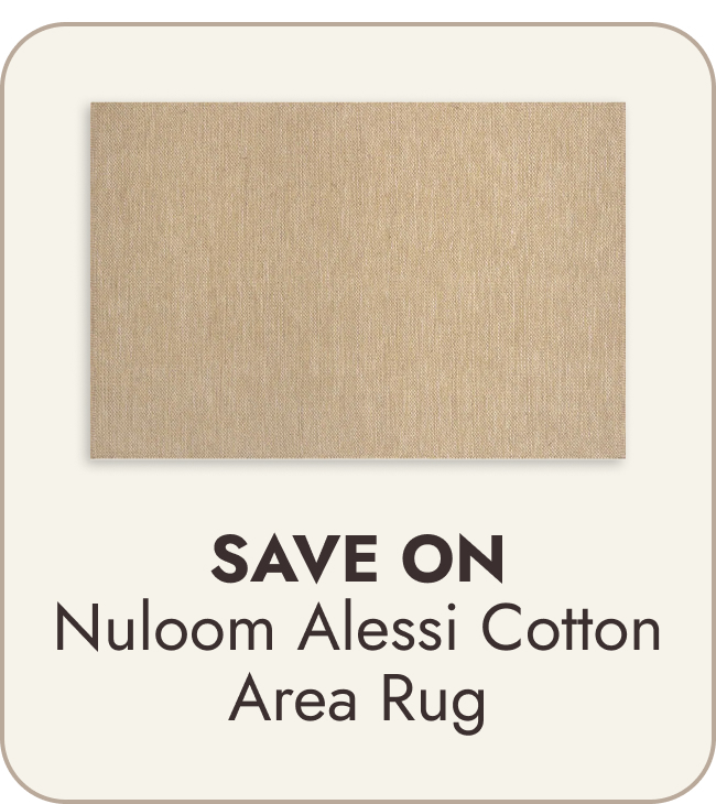 Nuloom Alessi Solid Farmhouse Cotton Area Rug