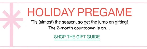 Holiday Pregame | Shop the Gift Guide