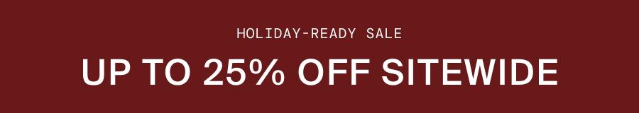 The Holiday-Ready Sale