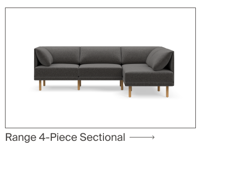 Range 4-Piece One Arm Sectional