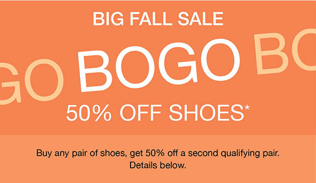 BIG FALL SALE BOGO