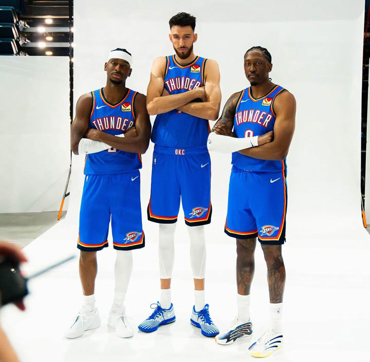 Shai Gilgeous-Alexander, Chet Holmgren, Jalen Williams