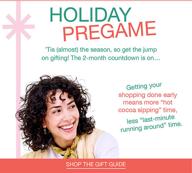 Holiday Pregame - Shop The Gift Guide