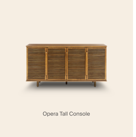 Opera Tall Media Console