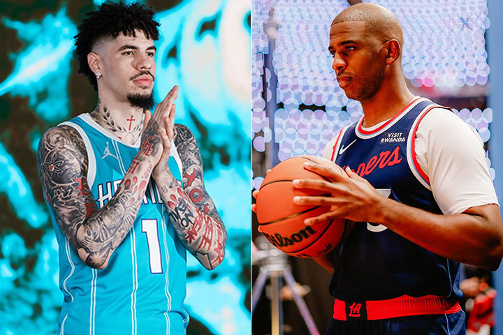 LaMelo Ball, Chris Paul