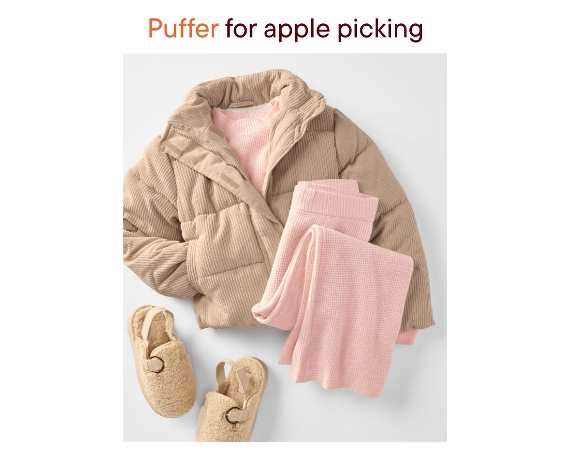 Puffer for apple picking