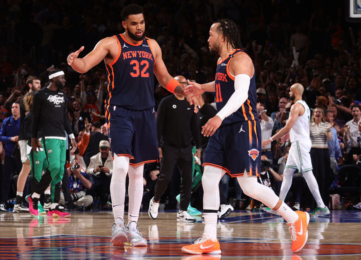 Karl-Anthony Towns, Jalen Brunson