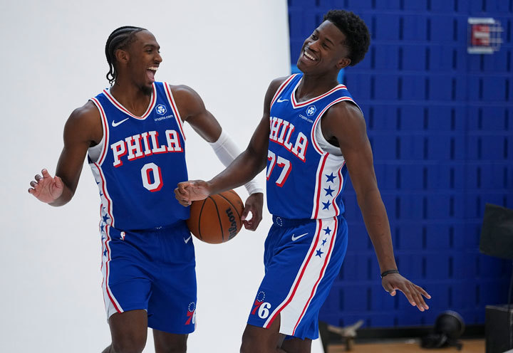 Tyrese Maxey, VJ Edgecombe