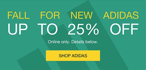 Fall for new Adidas | Up to 25% Off | Shop Adidas