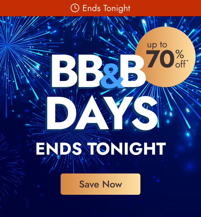 Hurry! BB&B Days deals end tonight