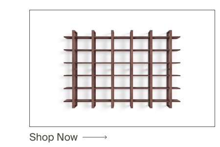 Index Wall Shelf, Set of 6