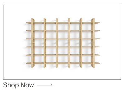 Index Wall Shelf, Set of 6