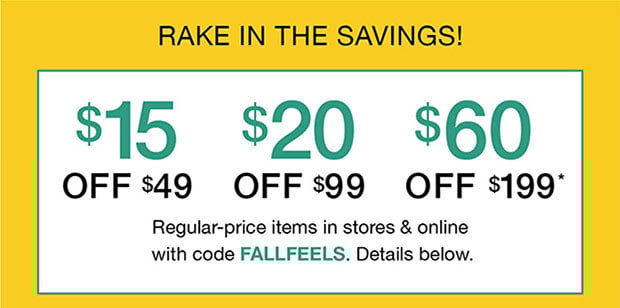 Rake In The Savings!