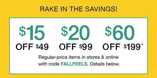 Rake in This Savings!