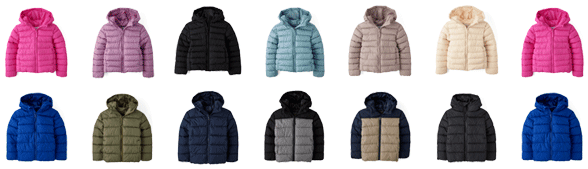 $19.99 Puffers + $5 Hats or Gloves with puffer purchase