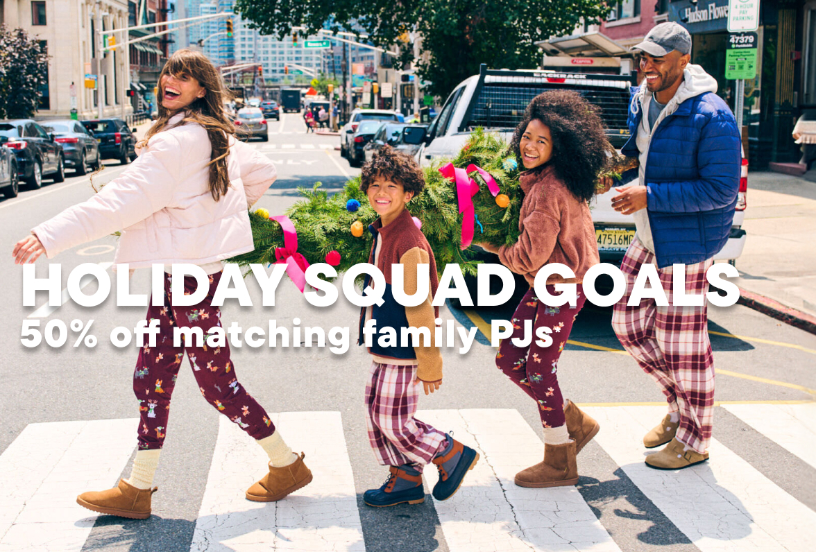 50% off Matching Family PJs