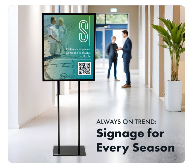 Signage That Works All Year Long - Displays2Go
