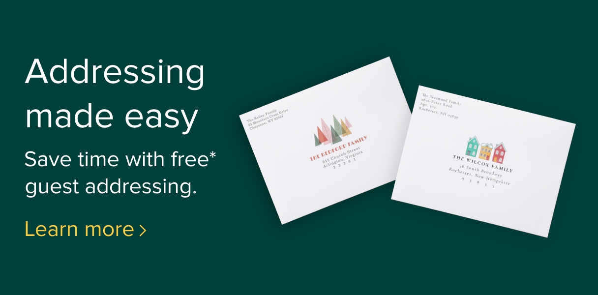 Address envelopes