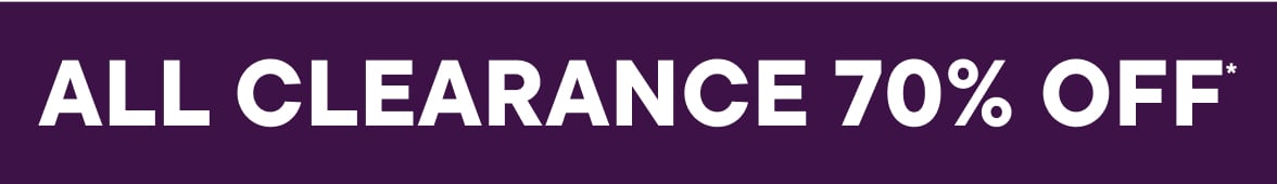 70% off Clearance