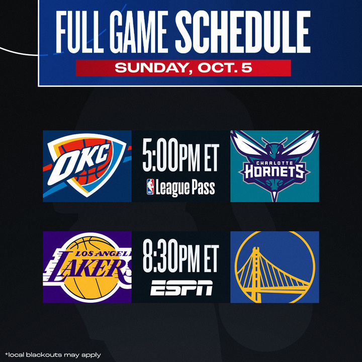 Today's Schedule
