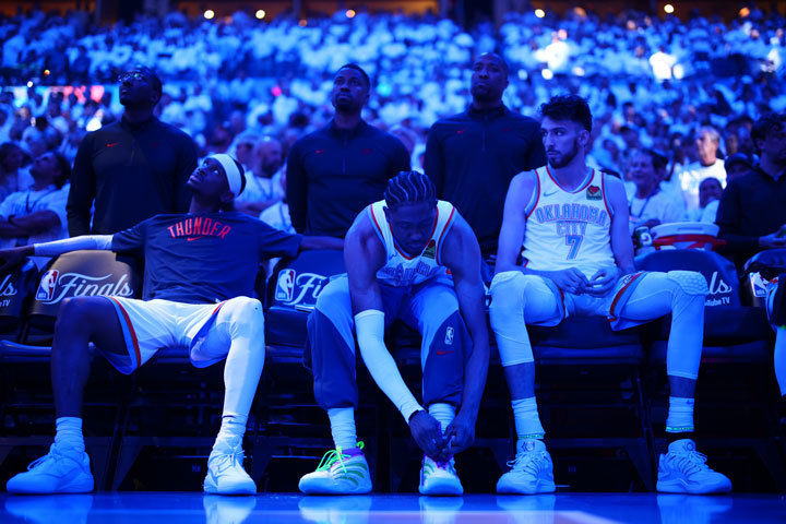 Shai Gilgeous-Alexander, Jalen Williams, Chet Holmgren