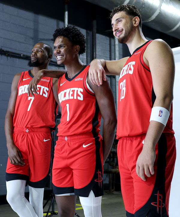 Kevin Durant, Amen Thompson, Alperen Sengun
