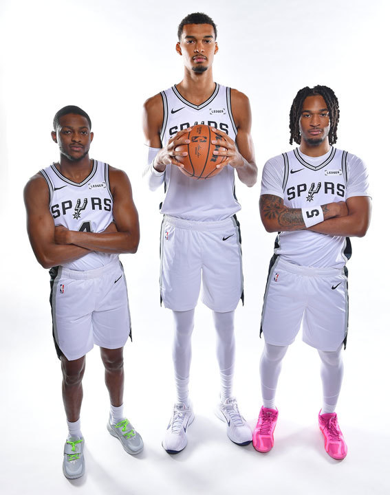 De'Aaron Fox, Victor Wembanyam, Stephon Castle